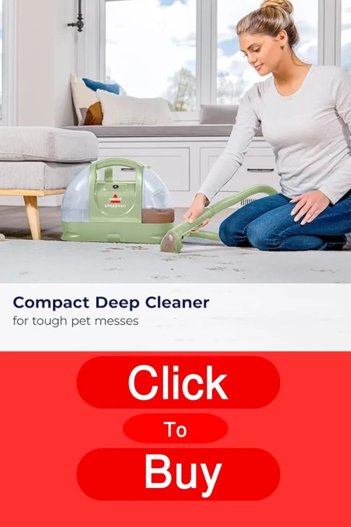 BISSELL Little Green Multi-Purpose Portable Carpet Cleaner, BISSELL 1400B, portable carpet cleaner, BISSELL carpet and upholstery cleaner, car and auto detailer, HydroRinse self-cleaning hose tool, tough stain removal, BISSELL pet foundation, multi-purpose cleaning machine