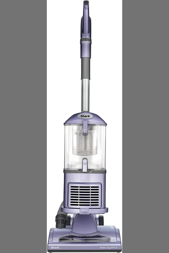 Shark NV352 Navigator Lift Away Upright Vacuum, HEPA filter vacuum, anti-allergen vacuum, vacuum for pet hair, lightweight vacuum, corded upright vacuum, vacuum for carpets and hard floors, versatile vacuum cleaner, vacuum with swivel steering